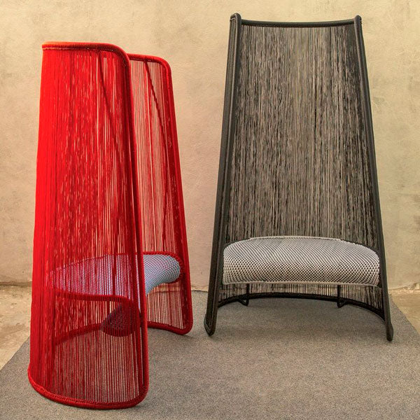  Outdoor Braid and Rope Heigh Back Chair,Lazy Chair, Rest Chair, Easy Chair, ocassional chair - Podium