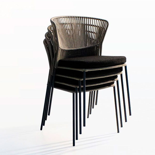 Outdoor Braided & Rope Coffee Set - Elegante
