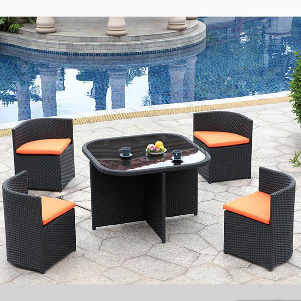 Outdoor Wicker Garden Set - Crisp
