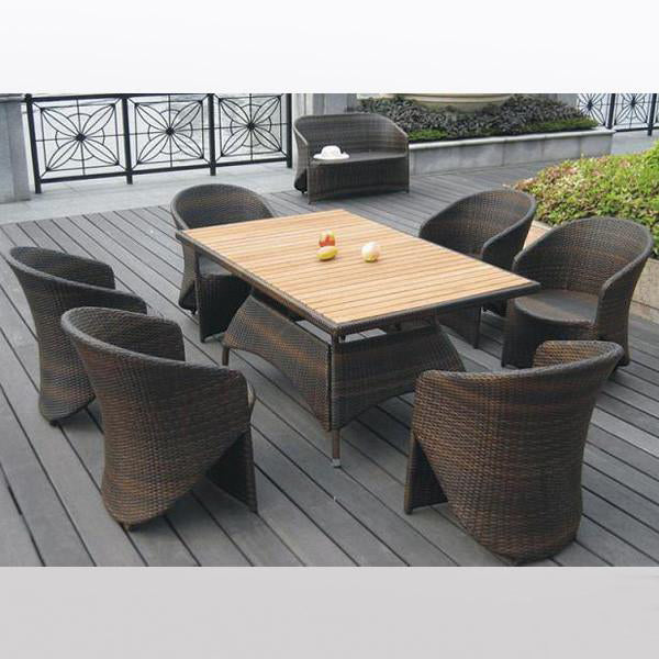 Outdoor Wicker Garden Set - Board Meet