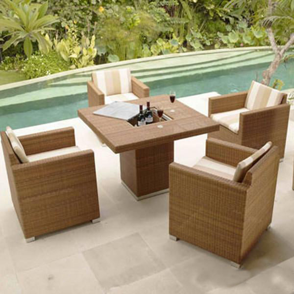 Outdoor Wicker Garden Set - Rivulet
