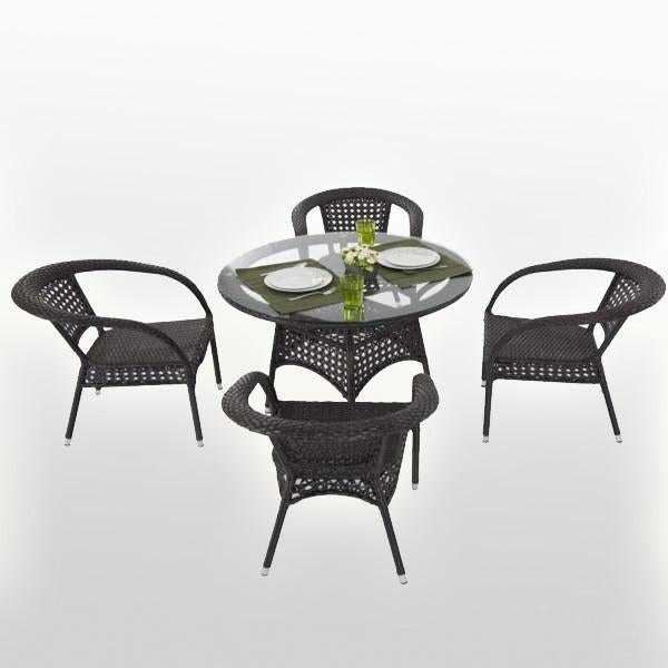Outdoor Wicker Garden Set - Platonic