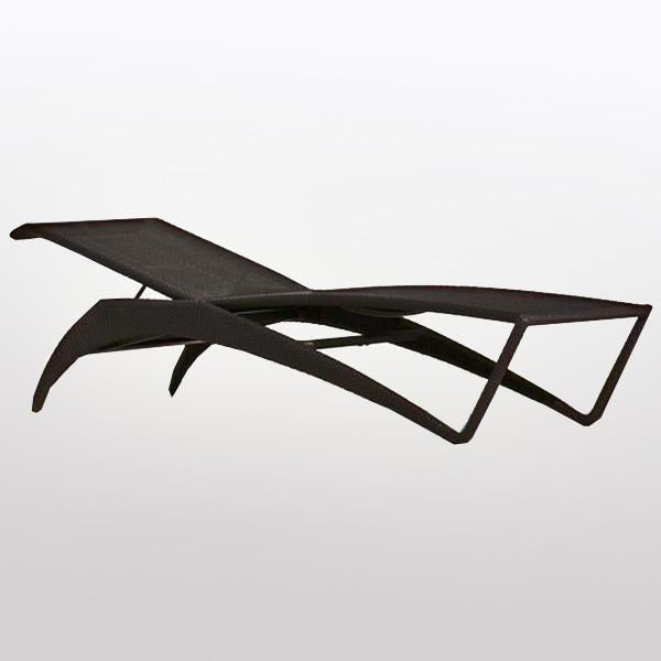 Outdoor Wicker Sun Lounger - Lay Down