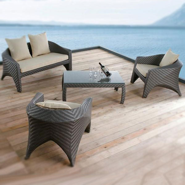 Outdoor Wicker Sofa - Pacific