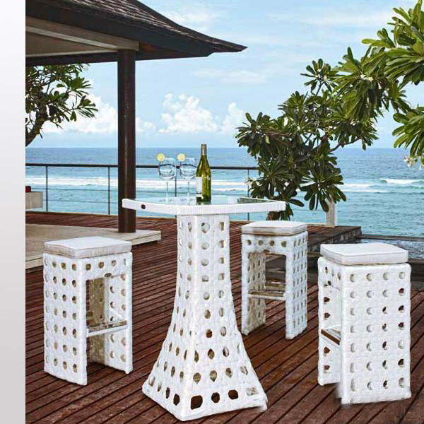 Outdoor Wicker Bar Set - Scottish