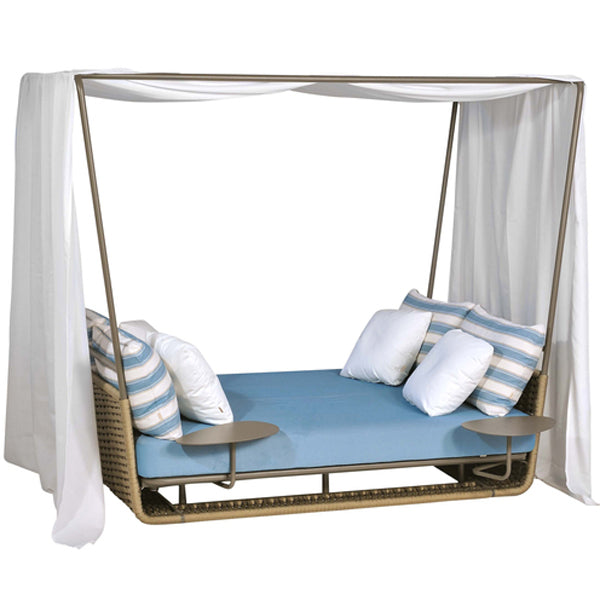Outdoor Braided & Rope Couch - Golden