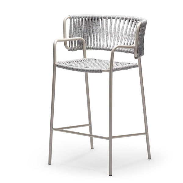 Outdoor Braided, Rope & Cord Bar Chair - Otis