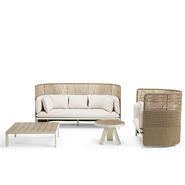 Outdoor Braided, Rope & Cord, Sofa - Archie
