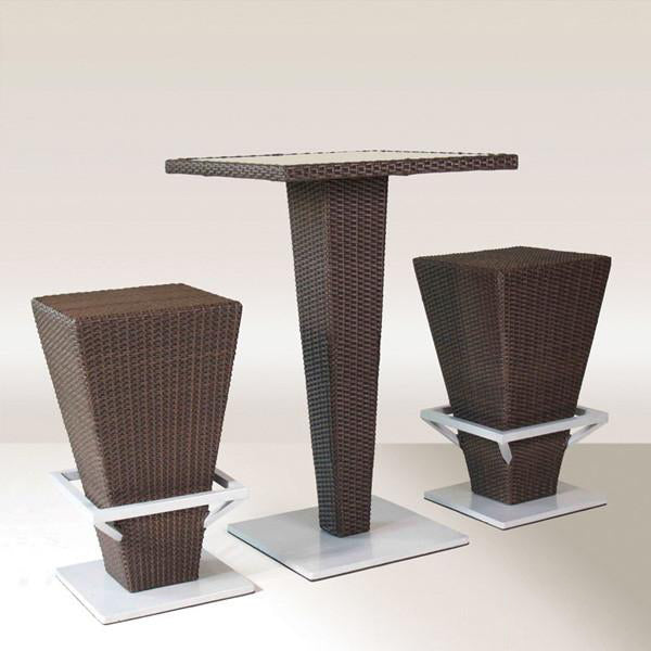 Outdoor Wicker Bar Set - Highland