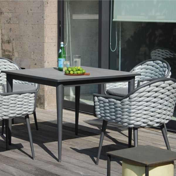  Outdoor Braided & Rope Coffee Set - Nature