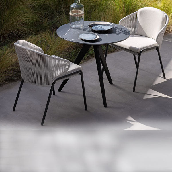 Outdoor Braided & Rope Coffee Set - Boroque X01