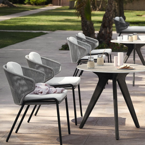 Outdoor Braided & Rope Coffee Set - Boroque X01
