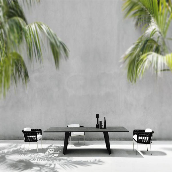Outdoor Braided & Rope Coffee Set - Oriental