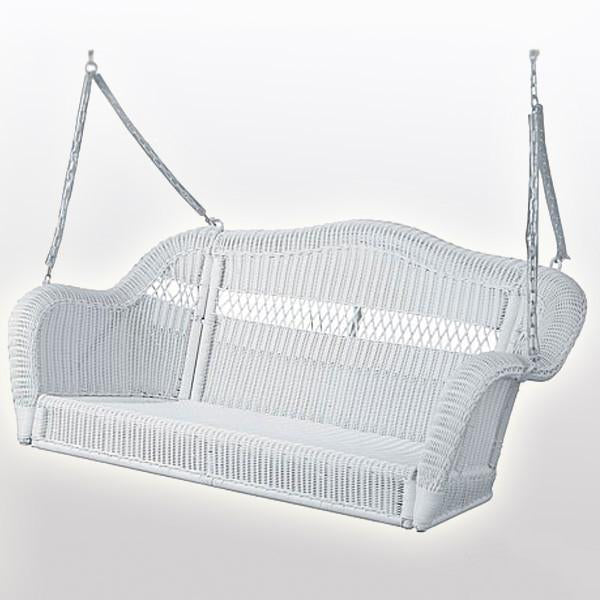 Outdoor Furniture  Wicker Two Seater Swing - Friends