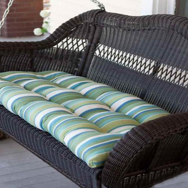 Outdoor Furniture  Wicker Two Seater Swing - Friends