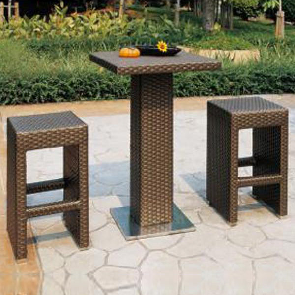 Outdoor Furniture - Wicker Bar Set - Manila