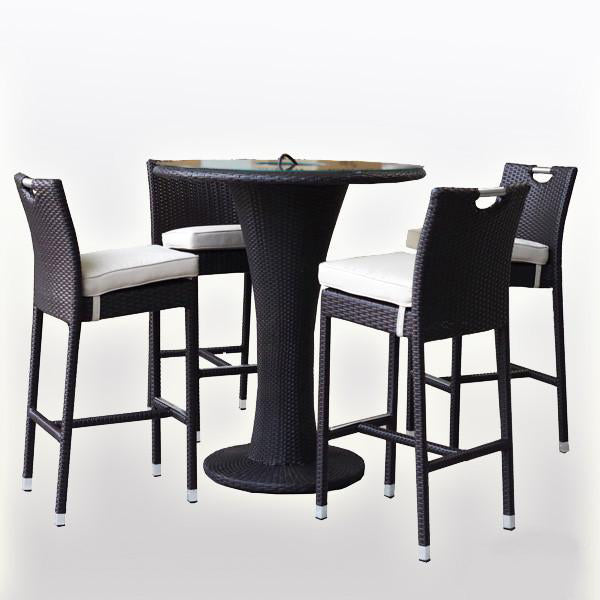 Outdoor Furniture - Wicker Bar Set - Las Vegas