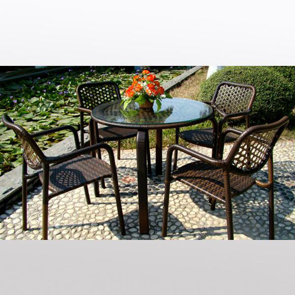 Outdoor Furniture - Wicker Garden Set - Beach