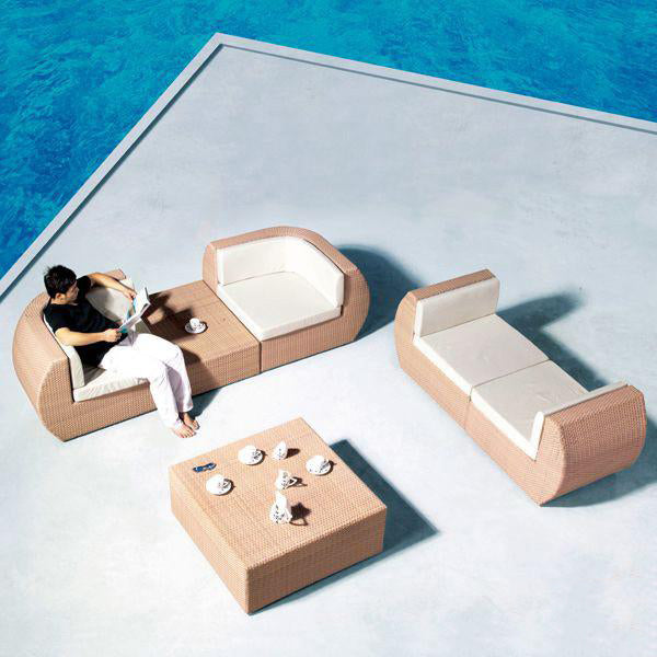 Outdoor Furniture - Wicker Sofa - Orbit