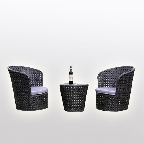 Outdoor Wicker - Stackable Set - Merino