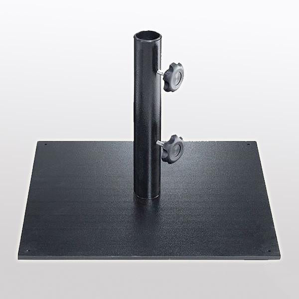 Outdoor Fixture - Umbrella - Base - Iron -Square